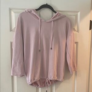 Cable & Gauge Athletic Pink Hoodie Top